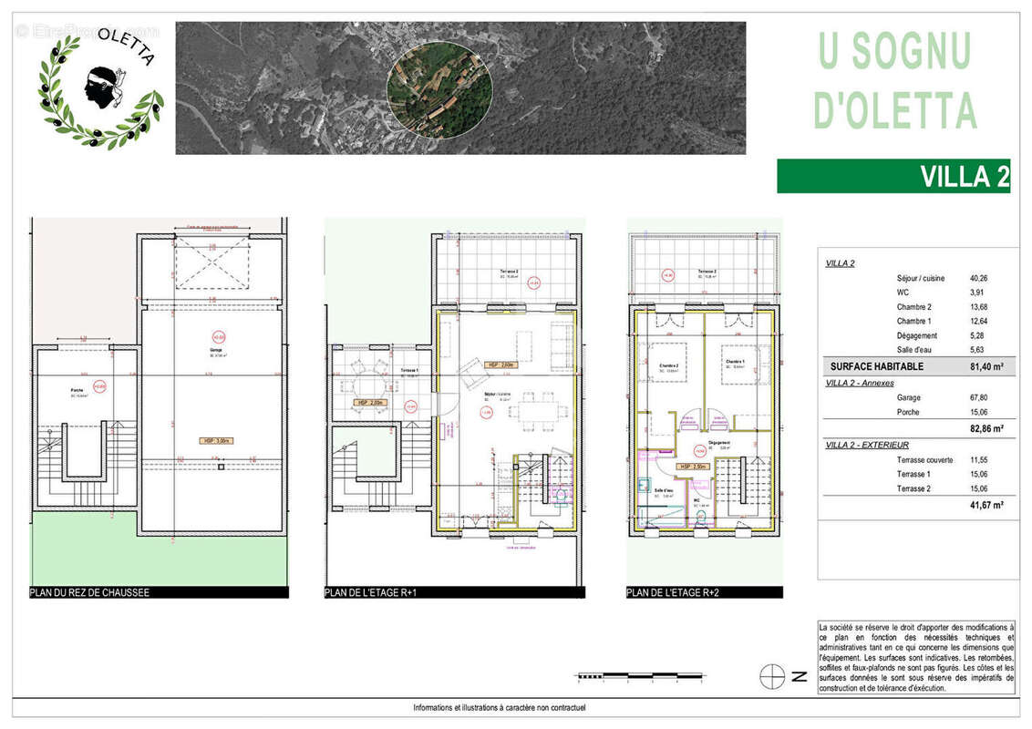 Programme U Sognu d'Oletta - Maison T3 avec garage - photo 2