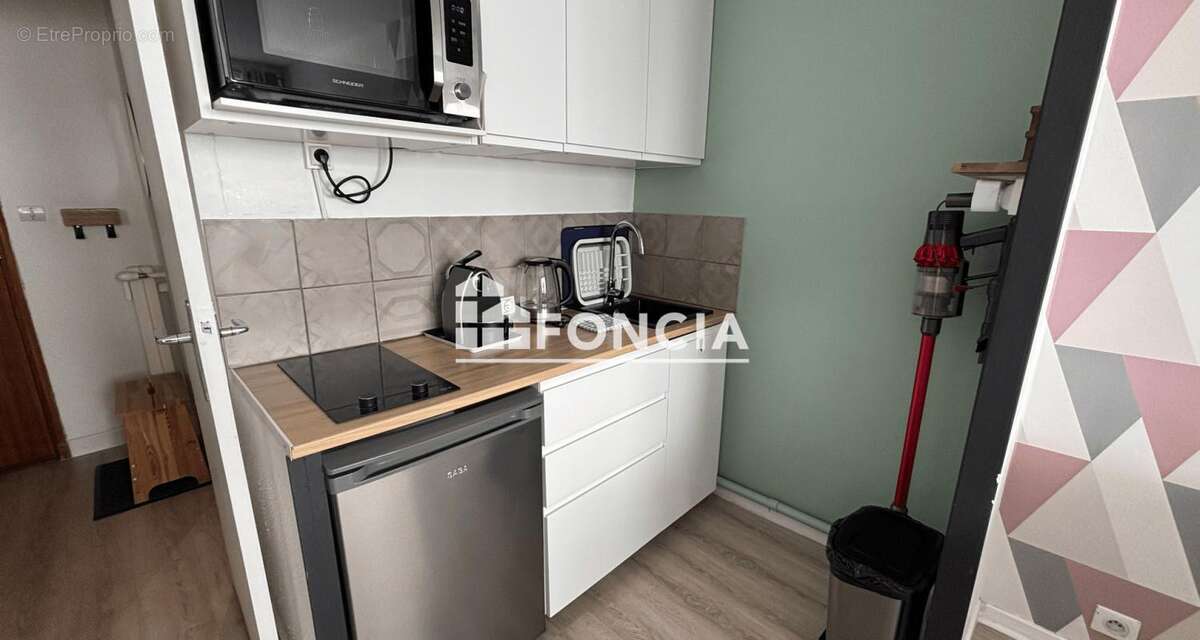 La foux d'allos, la croisette superbe emplacement pour ce spacieux studio entierement renove, ambiance cosy moderne, 4 couchages - photo 8