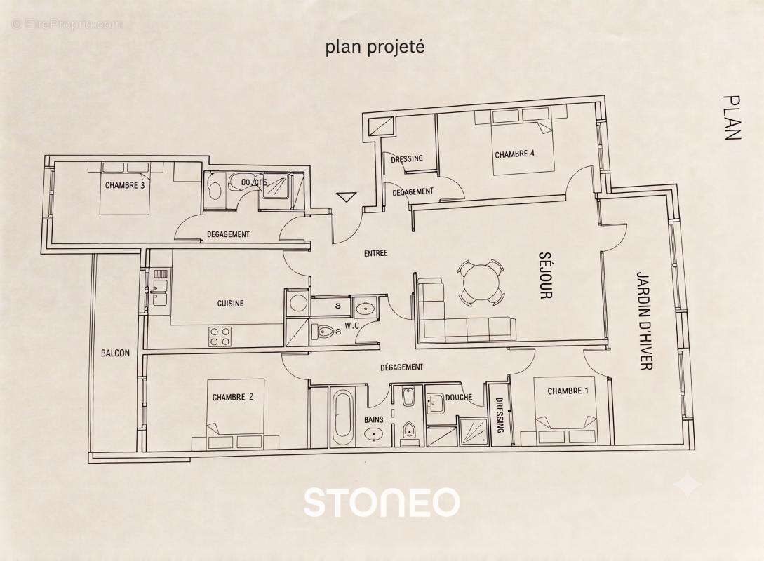 Appartement à BOULOGNE-BILLANCOURT