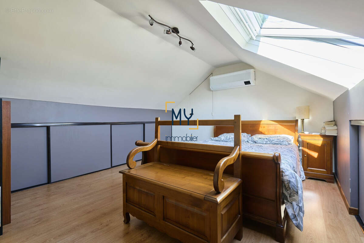 CHAMBRE 3/3 - Maison à vendre - 4 pièces - 86 m² - Saint-André-Lez-Lille (avec jardin) - Maison à SAINT-ANDRE-LEZ-LILLE
