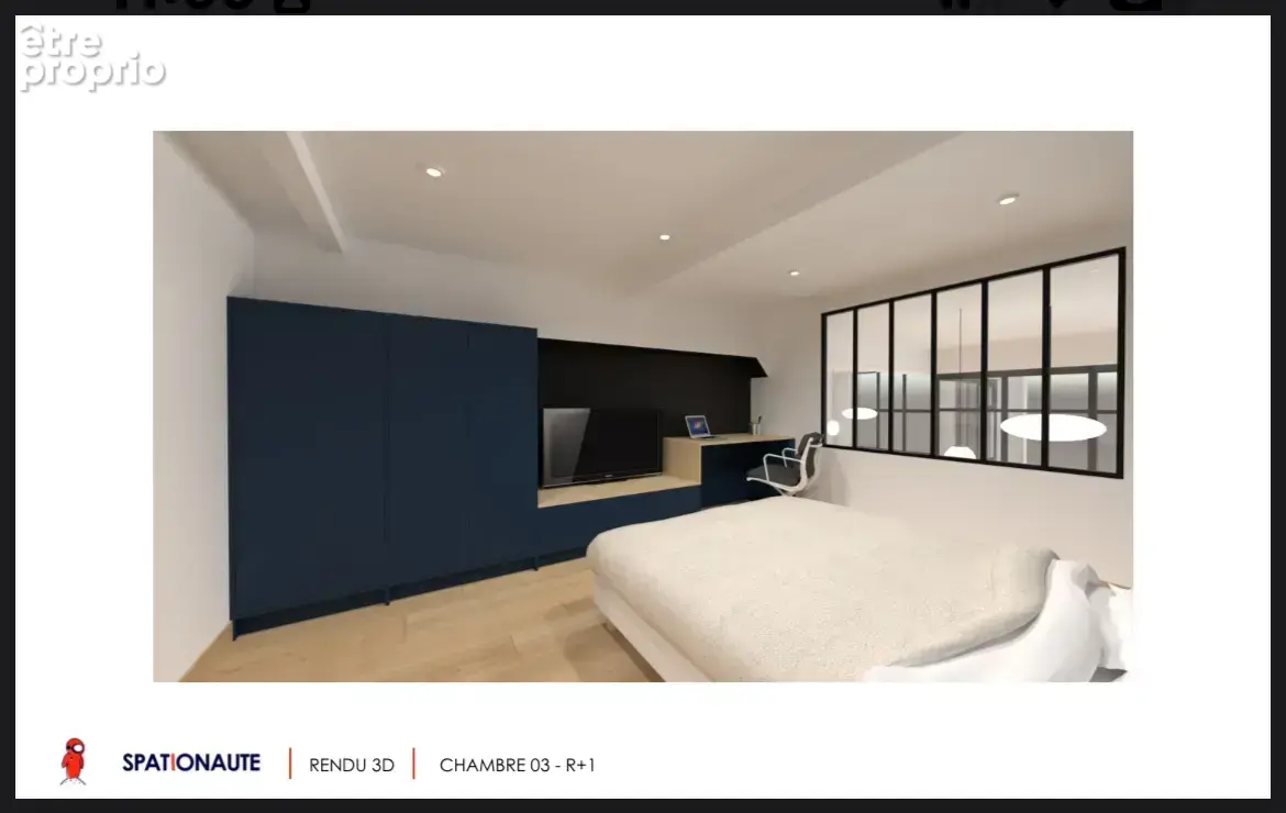 Loft d’exception de 153 m2 à roubaix   volumes, élégance et personnalisation - photo 12