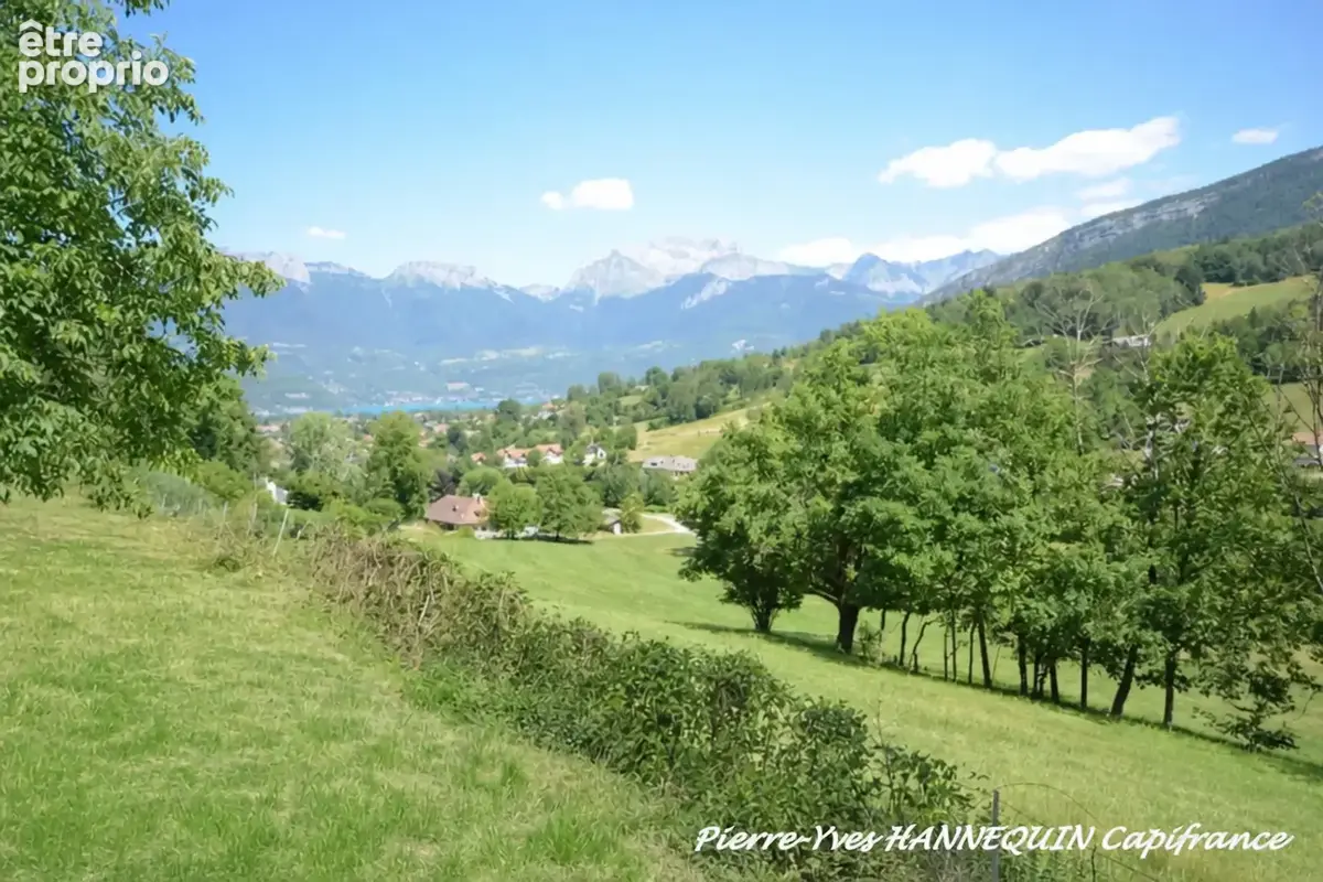 Terrain constructible de 1 020 m² avec vue panoramique – Saint-Jorioz (74) - photo 4