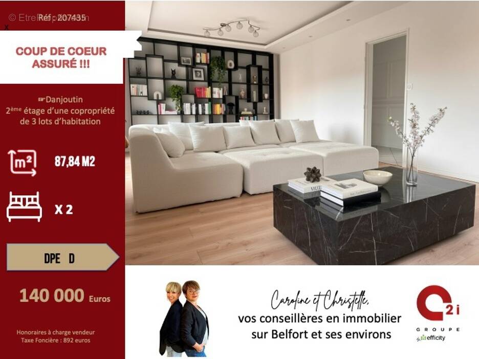 Appartement à DANJOUTIN