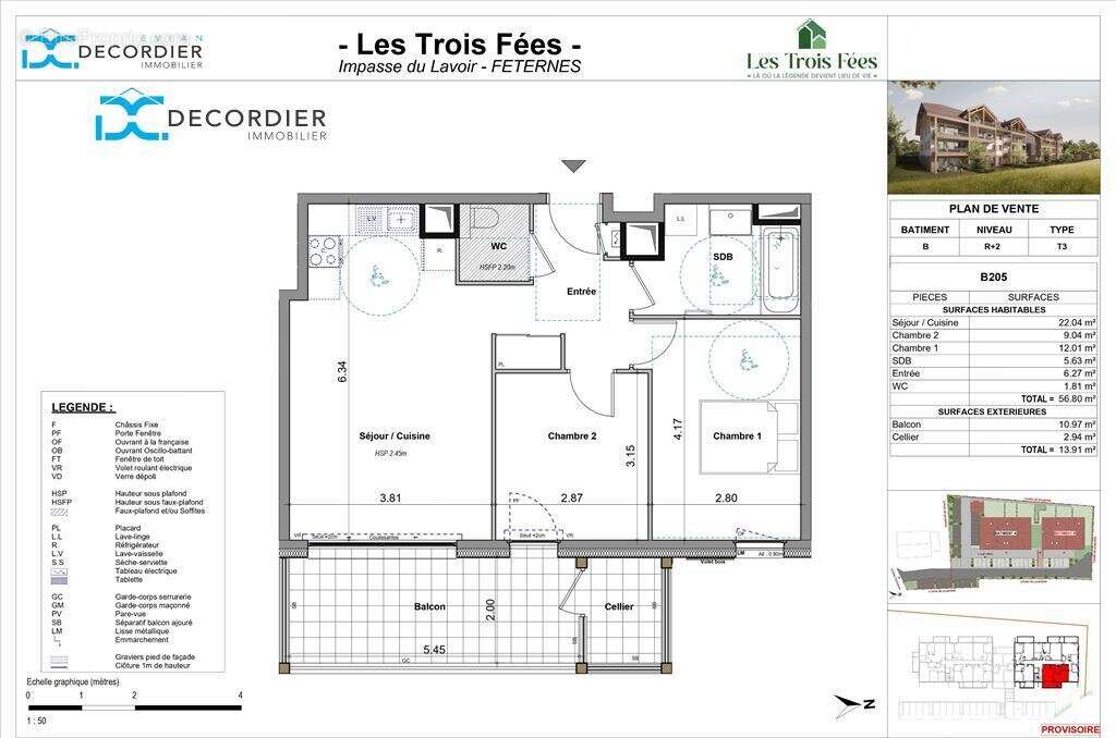 Feternes appartement t3 neuf - photo 2