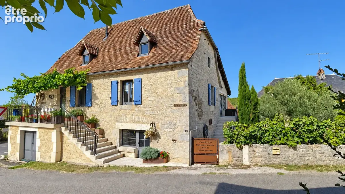 VIAGER OCCUPÉ   Maison en pierre avec jardin et garage - photo 1
