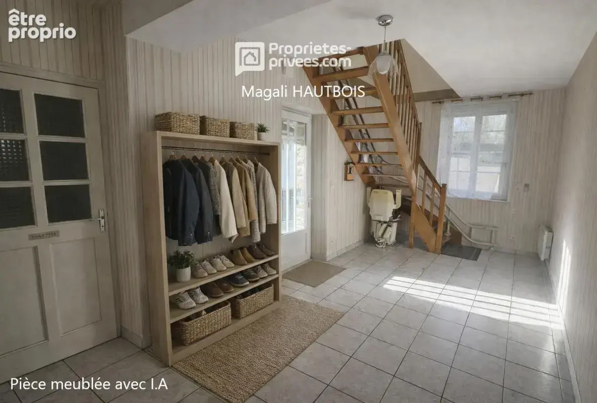 Maison de ville PONTAUBAULT 50220,  5 pièces de 115 m2 - photo 2