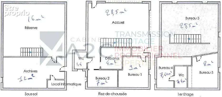 À vendre  immeuble de bureaux loué  la roche-sur-yon  renatb - photo 2