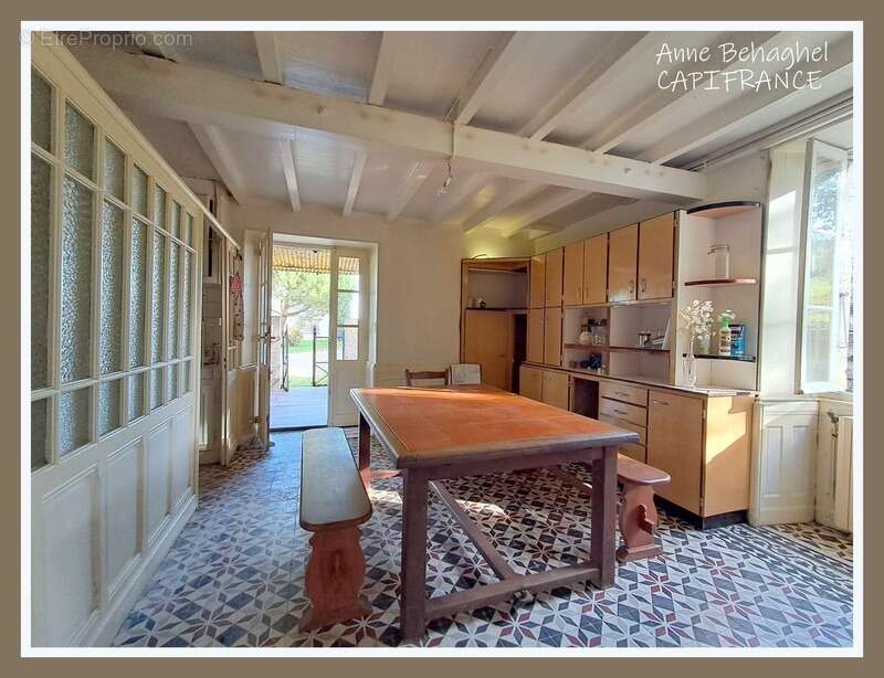 A vendre maison en pierre 162m2- 7 pièces SAINT MARTIN DE GOYNE (32) Dépendance- terrain 4000m2 - photo 5