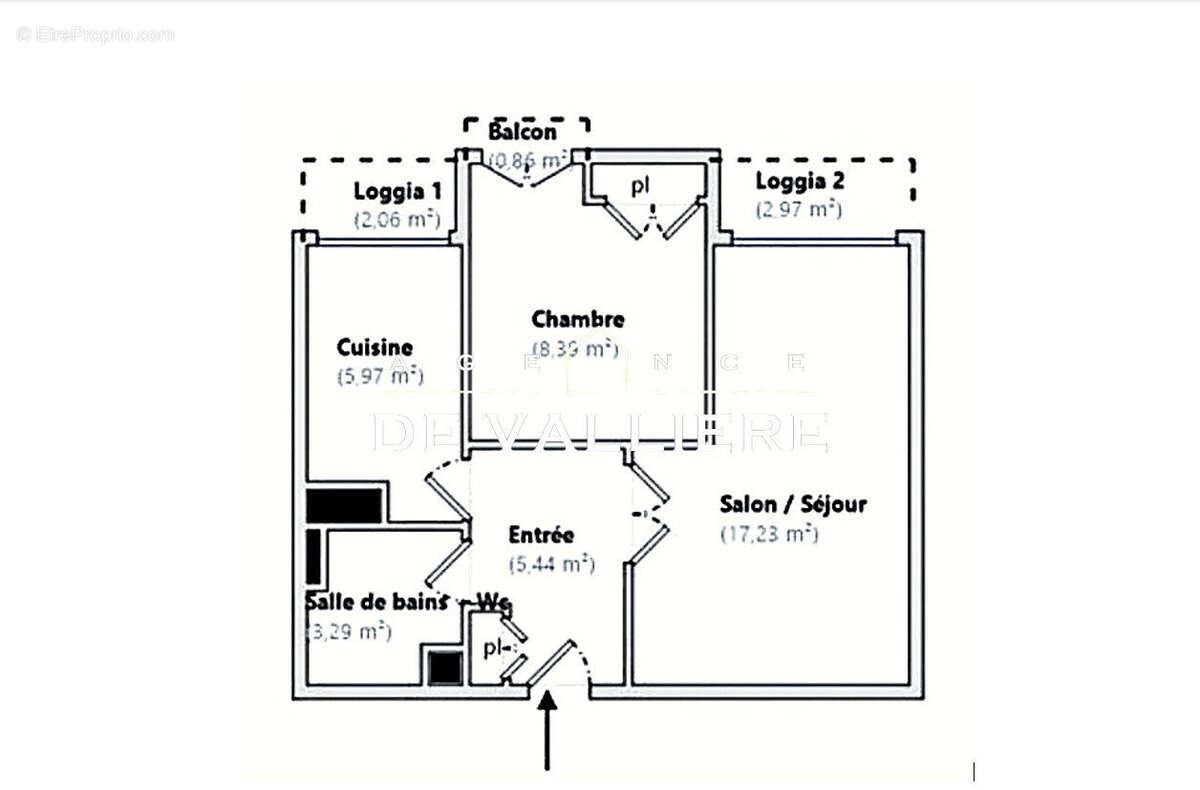 Paris - trocadero - 2 pieces 40.3 m2 - 3 exterieurs - photo 11