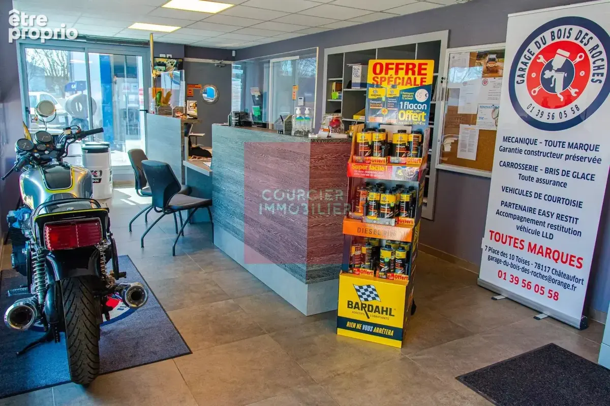 Chateaufort (78) - fonds de commerce garage a vendre - photo 10