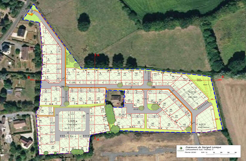 Terrain à SAVIGNE-L'EVEQUE