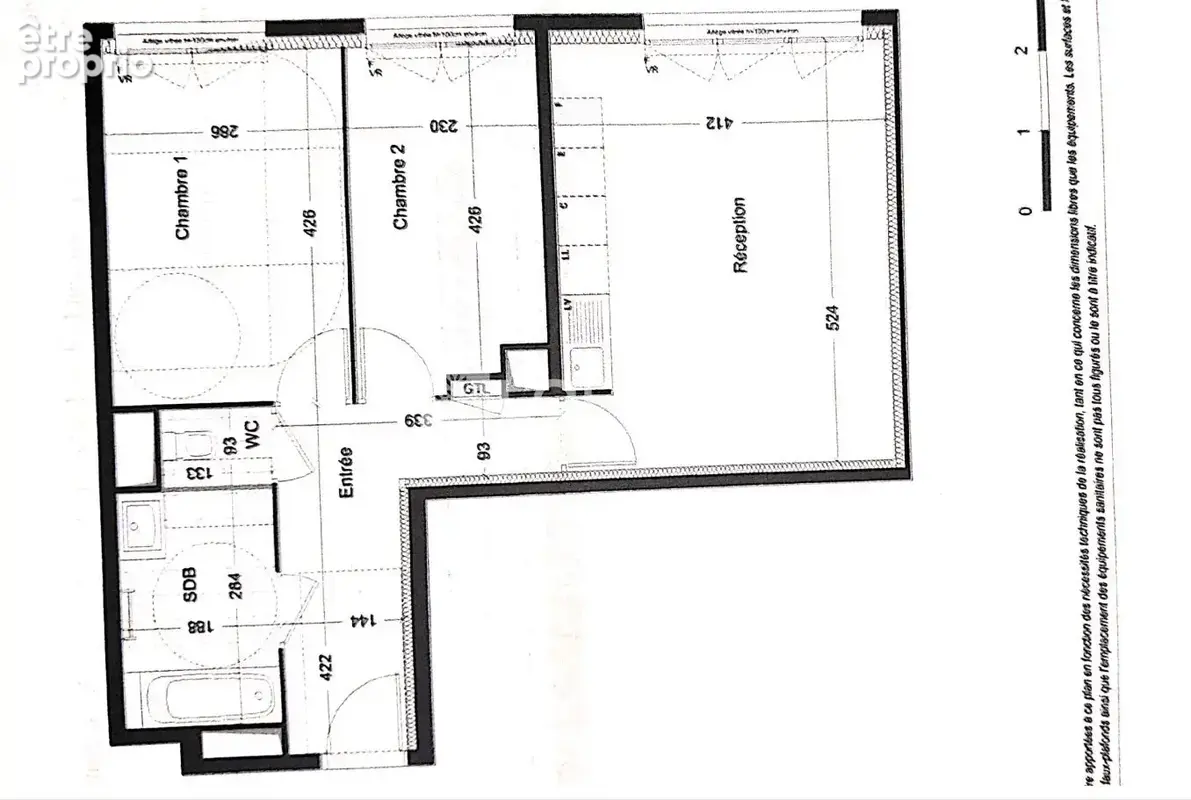 Appartement Noisy Le Sec 3 pièce(s) 55 m2 - photo 10