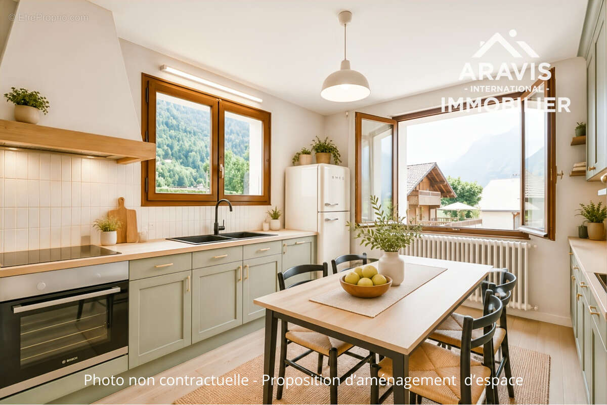 EXCLUSIVITÉ - Maison familiale avec vue panoramique sur les montagnes à Thônes - photo 4