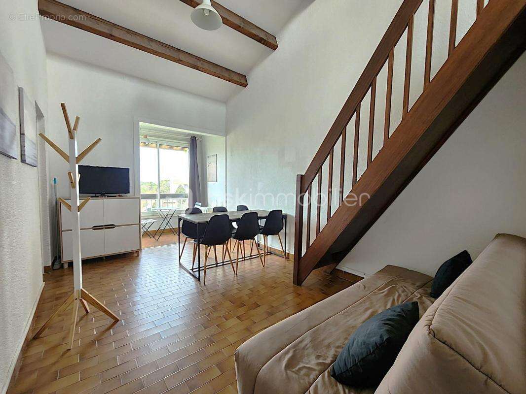 Marseillan plage - duplex t3  - vue mer - place de parking privative - photo 5