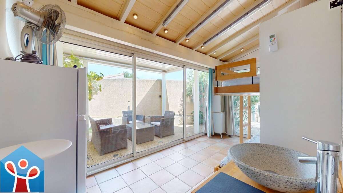 Maison avec véranda et jardin en résidence avec piscine à Portiragnes Plage - photo 11