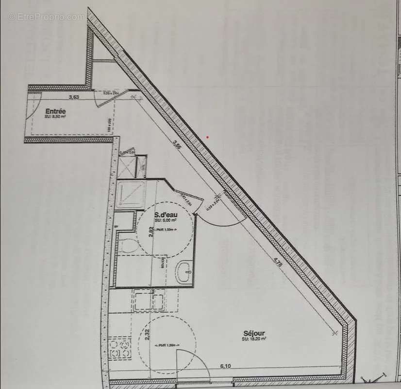 Appartement de 32m² Récent 2017 Tram - photo 8