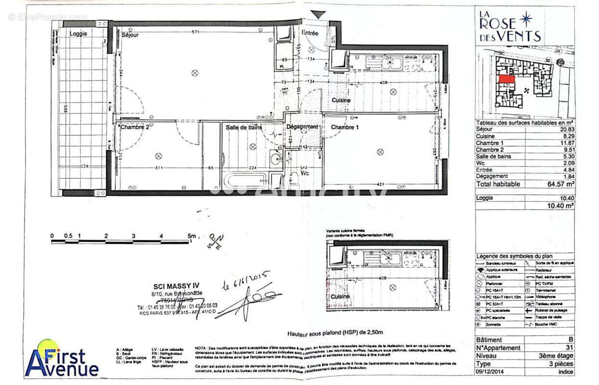Appartement à MASSY