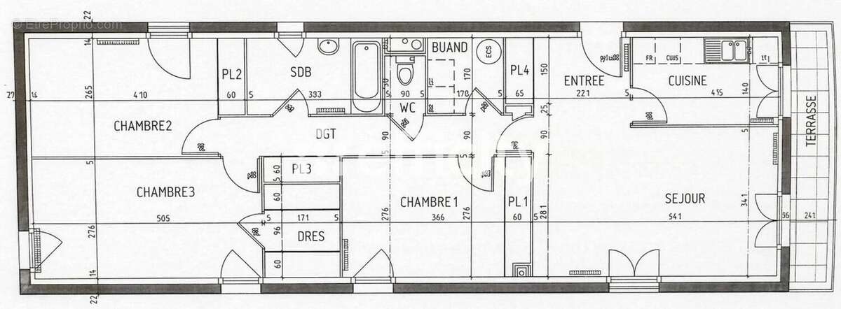 Appartement à CHENOVE