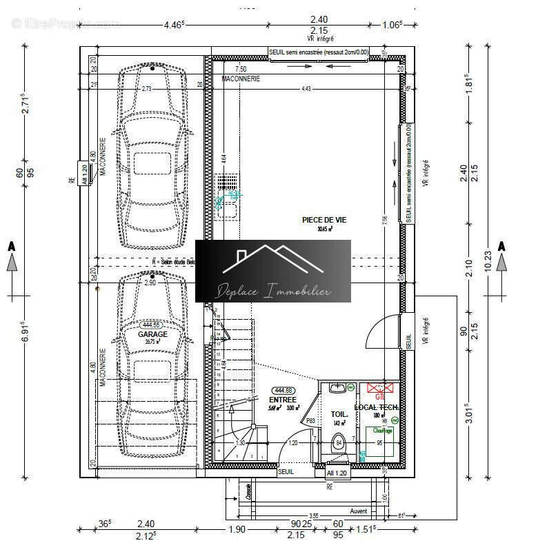 Terrain 395 m² à Bonneville  - photo 2