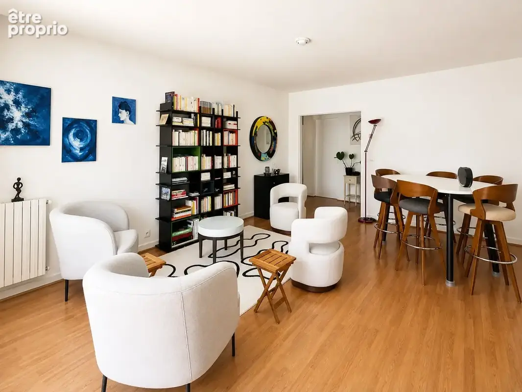 Biarritz   Côte des Basques , T3 82 m2, terrasses, parking cave - photo 2