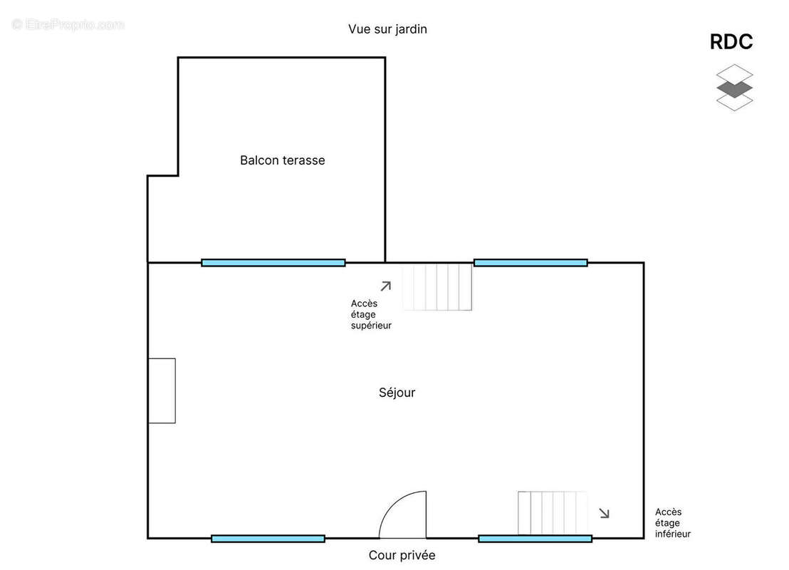Maison individuelle d'environ 94 m² sur un terrain de 242 m², 4 pièces, au calme, accès à pied aux plages, port et commerces - photo 2
