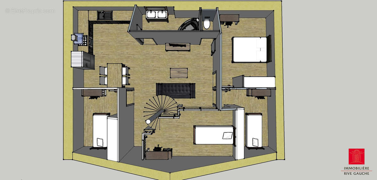 Appartement à SAINT-CLAIR-DE-LA-TOUR