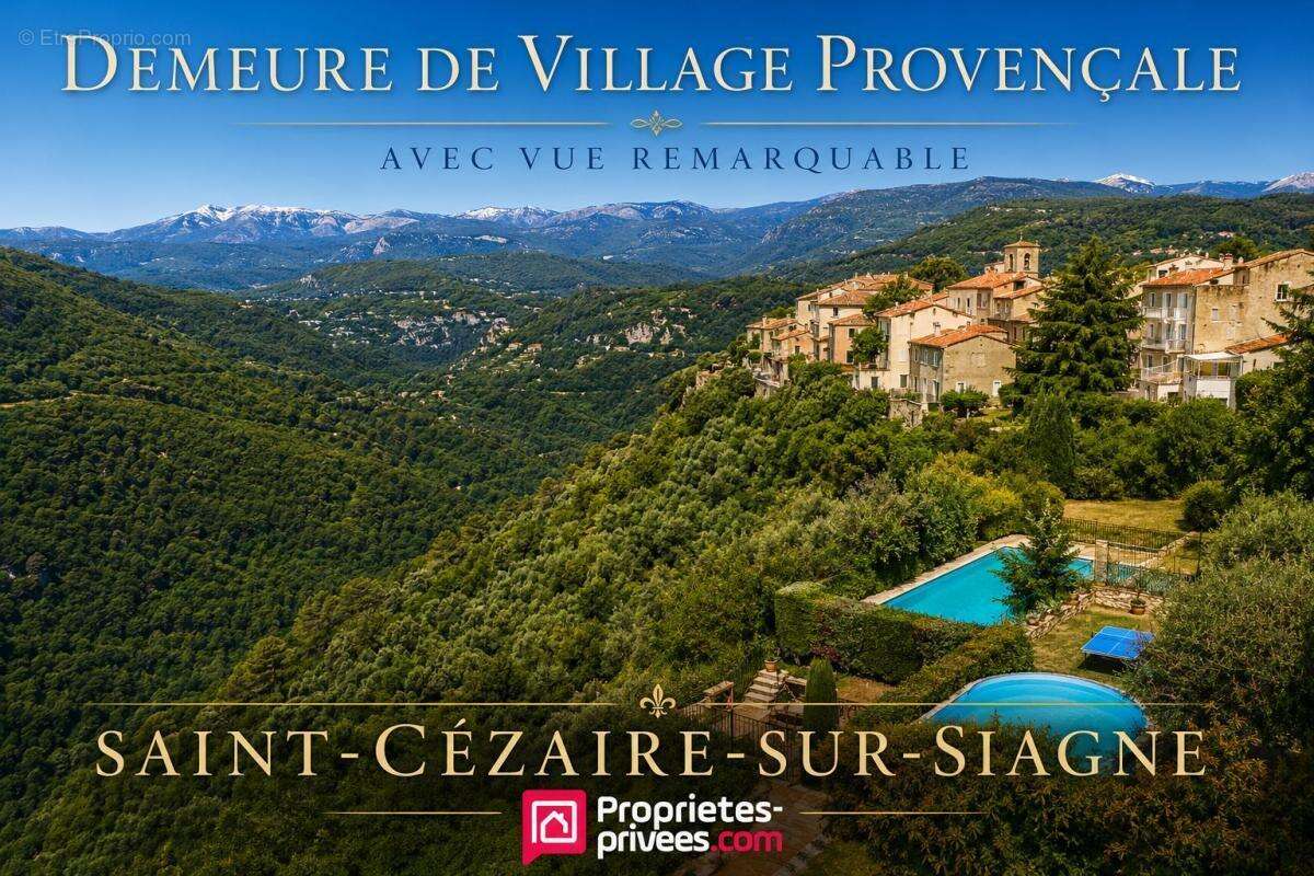 Maison à SAINT-CEZAIRE-SUR-SIAGNE