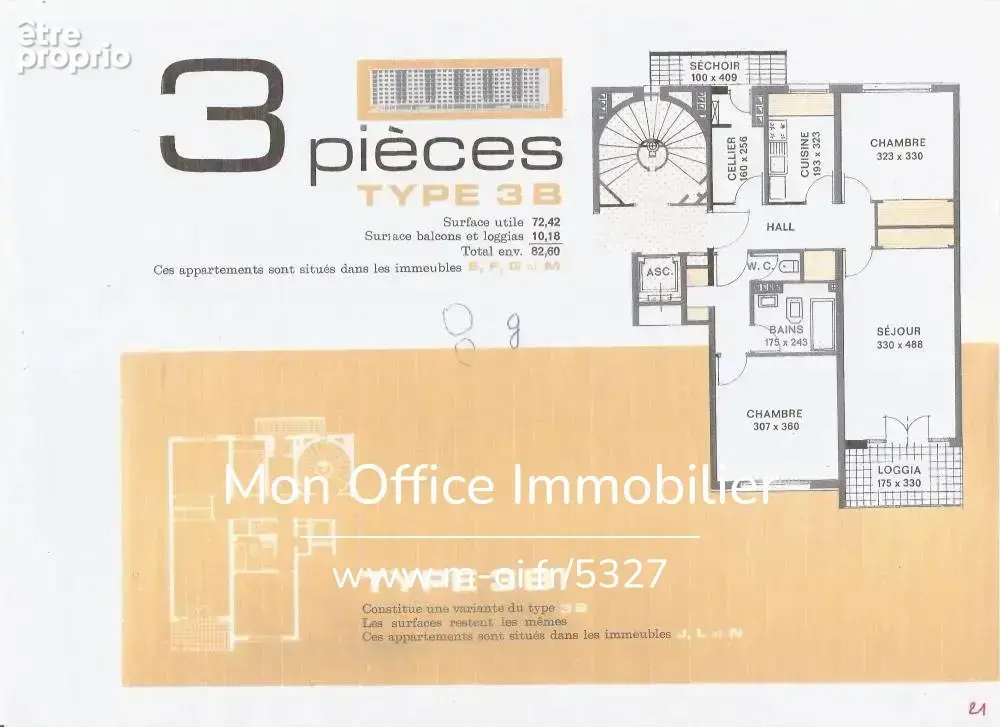 Référence : 6506-GBE - Appartement 3 pièce(s) à Aubagne (13400) - photo 9