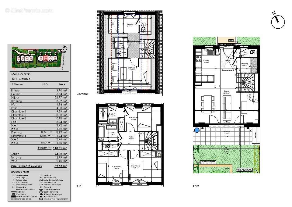 Terrain à MARLY-LE-ROI