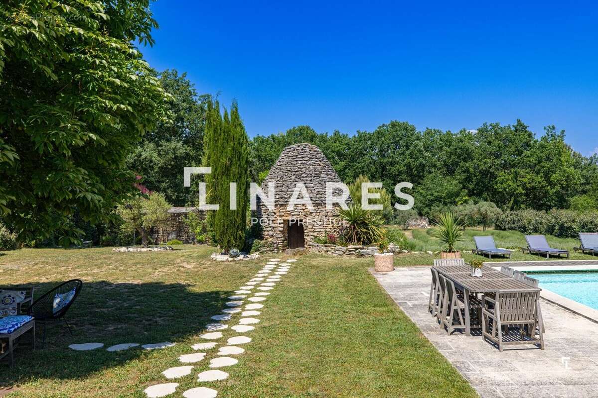 LA BORIE  - Maison provençale T6 de 200m2 avec piscine - 13510 Éguilles - photo 3