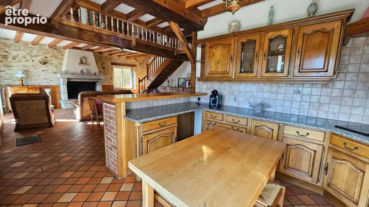 Maison en pierre 4 chambres + terrain 2500m² - photo 4