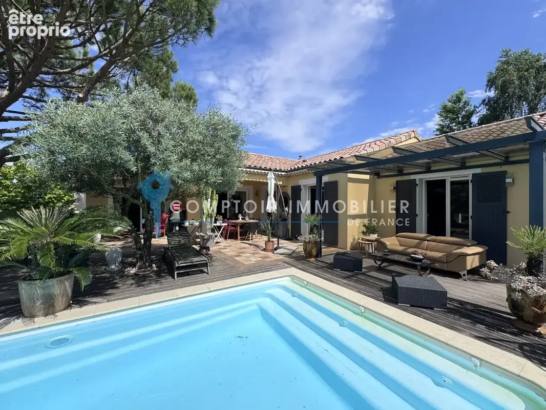 Villa de plain pied avec piscine - photo 17