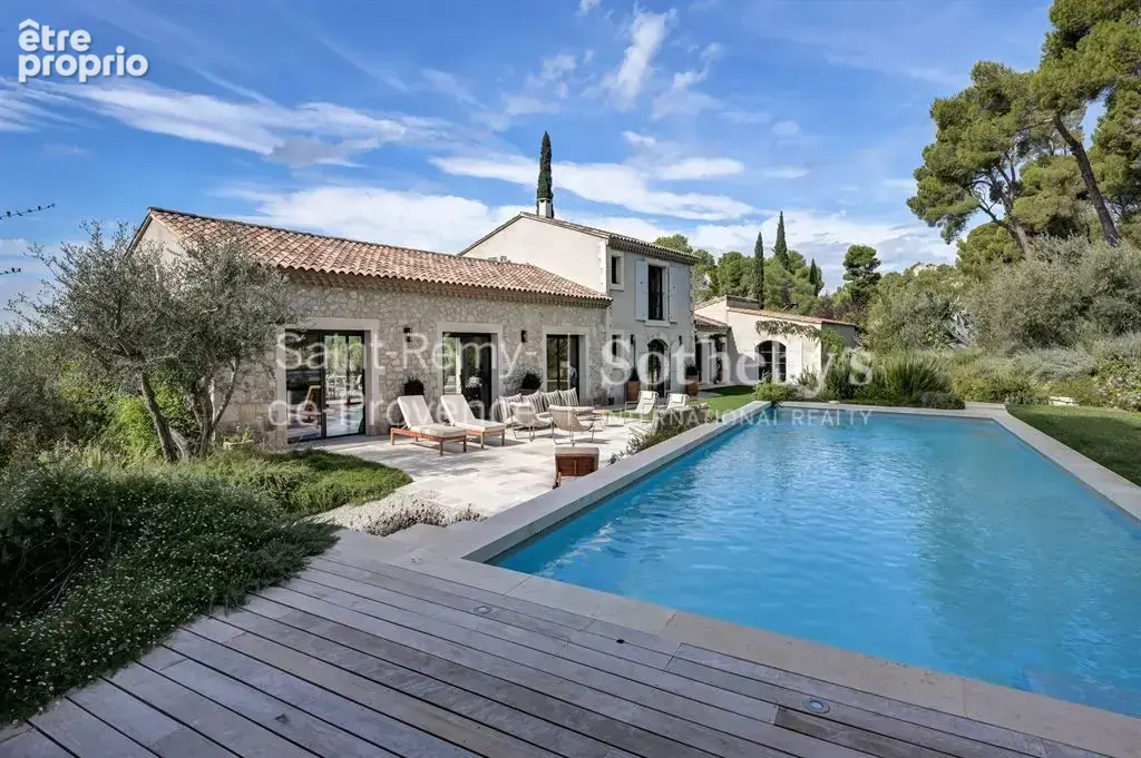 Maussane les alpilles - propriete de caractere renovee vue dominante et centre a pieds - photo 10