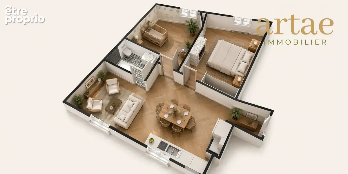 Appartement 44 m² à Lyon-7e  - photo 5