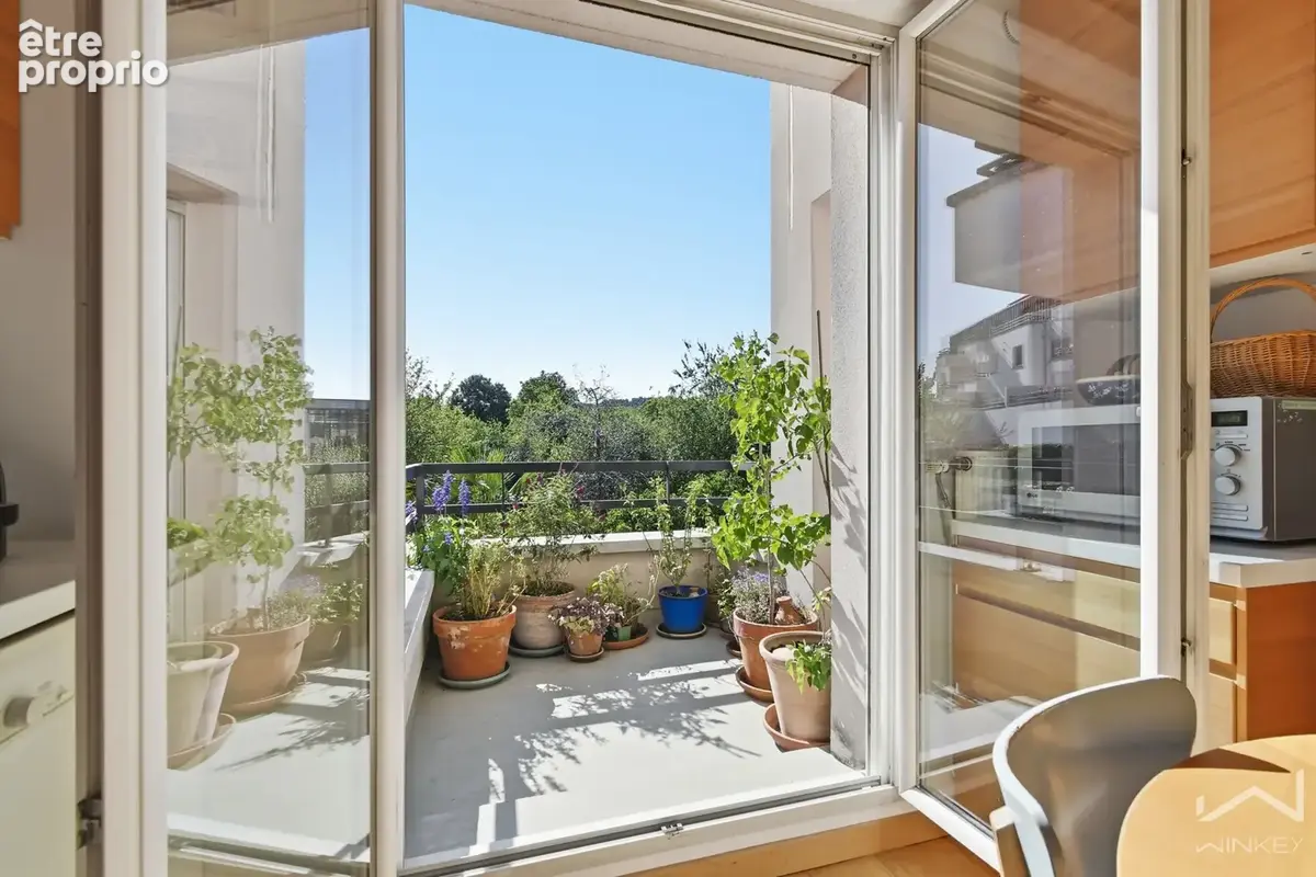 Duplex 4 pièces avec terrasse et vue sur parc — Nanterre Plateau - photo 4