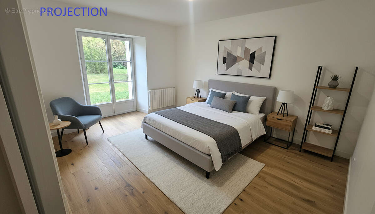 Houdan et N12 proche / Maison rénovée 210 m2 / 5 chambres + dépendances - photo 9