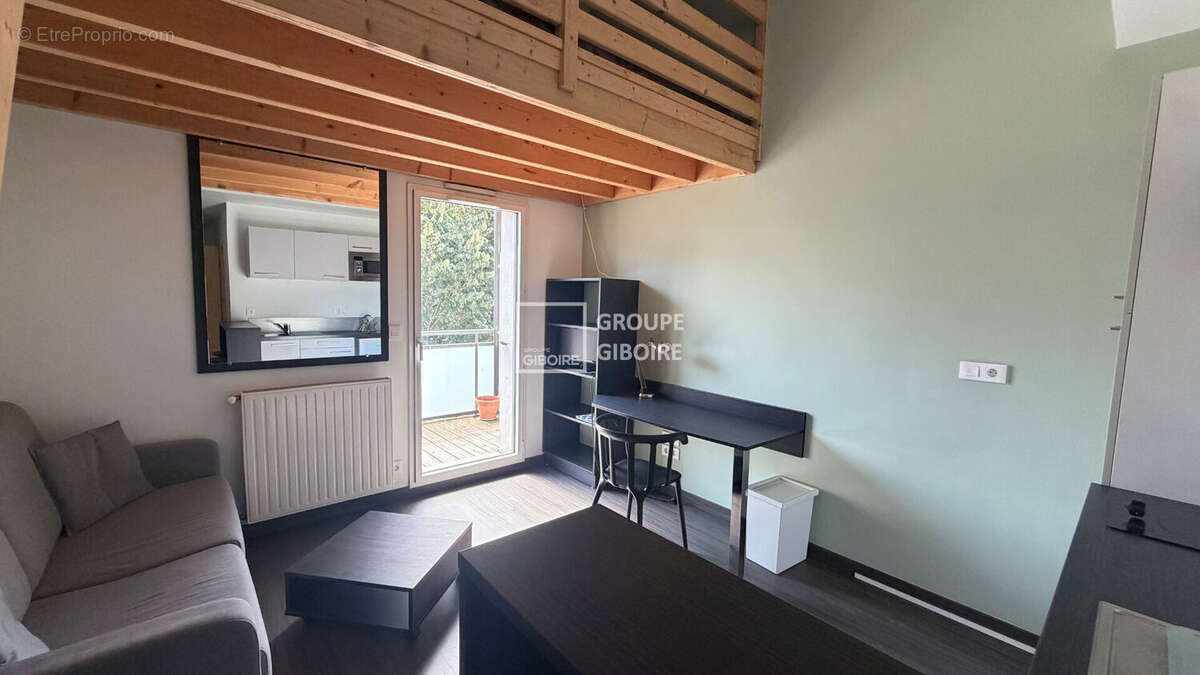 A vendre - rue de brizeux - agence giboire - appartement t1 1 pièce 23 m² - rennes - photo 3