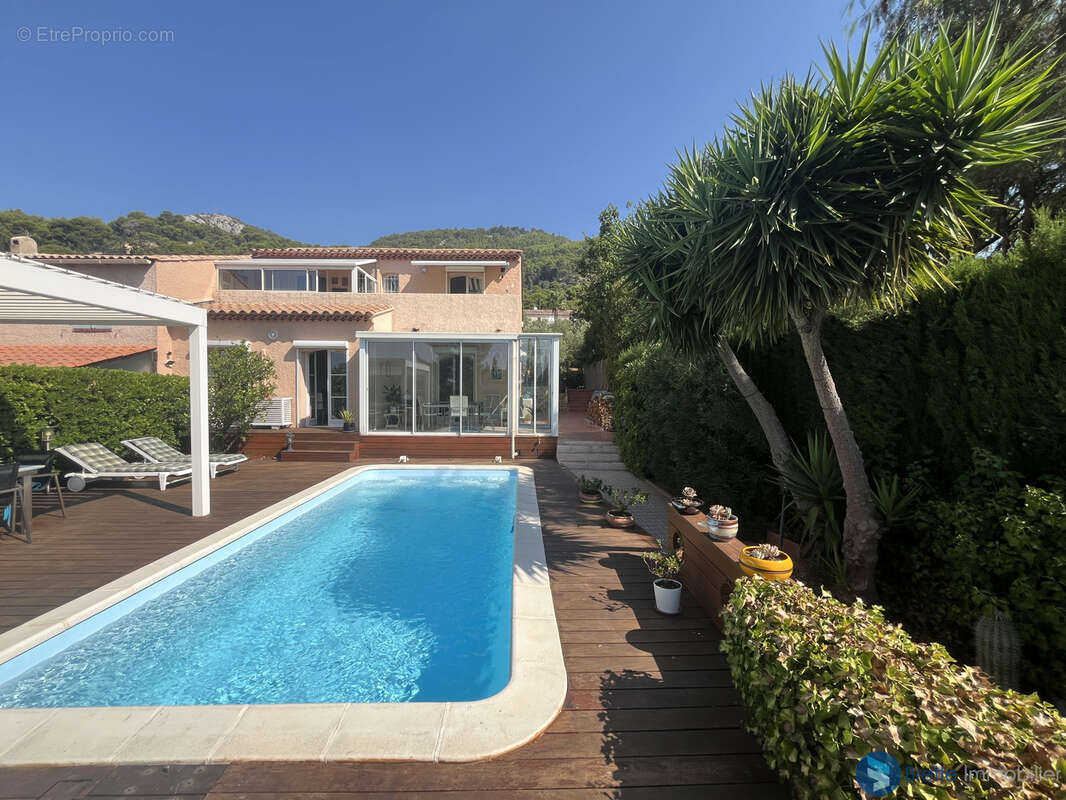 Toulon bas faron   villa t5 piscine et garage - photo 2