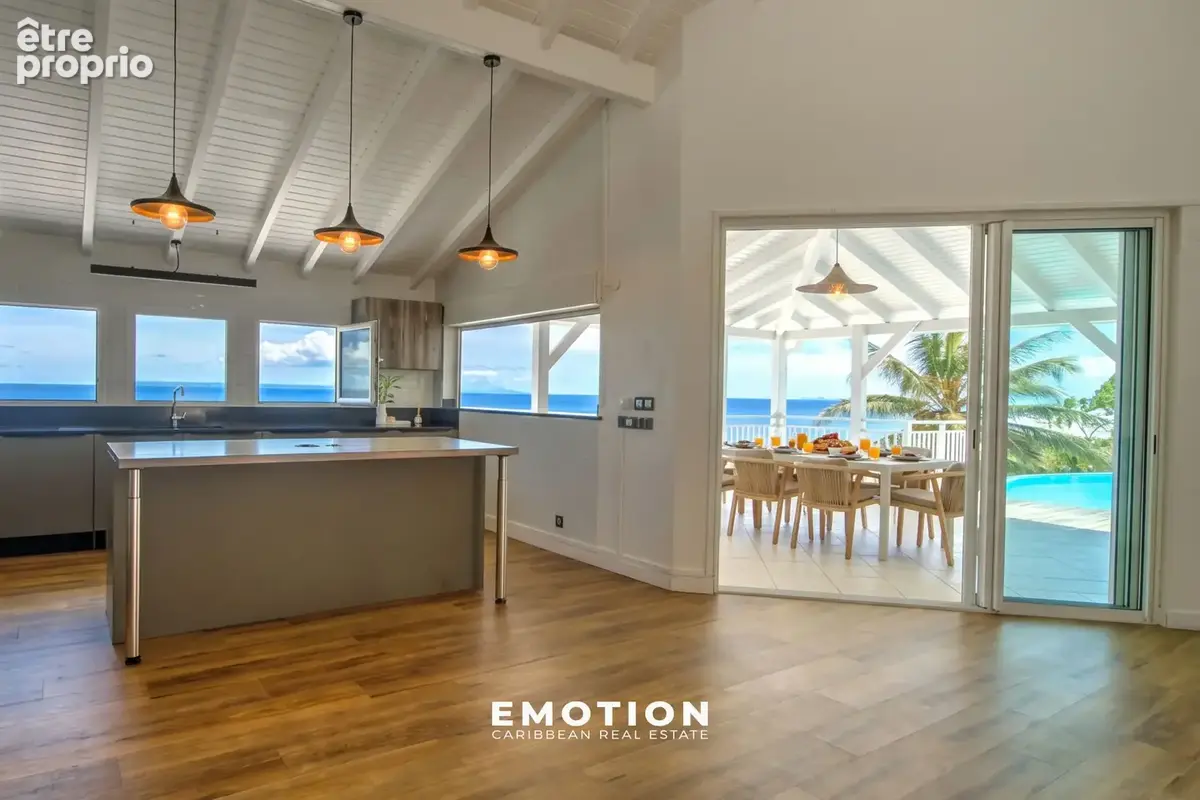 Villa T8 avec vue mer panoramique - Piscine - Studio indépendant - T3 indépendant Saint-François - photo 5