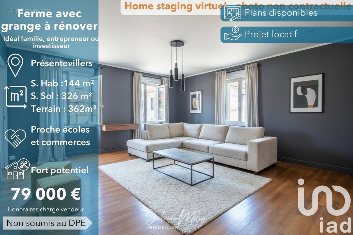 Photo 1 - Maison à PRESENTEVILLERS