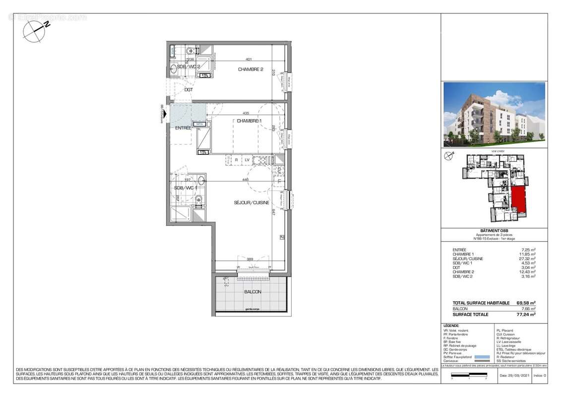 Appartement à MONTIGNY-LES-METZ