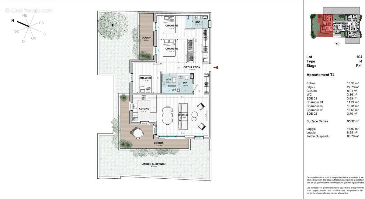 Appartement à CHARTRES