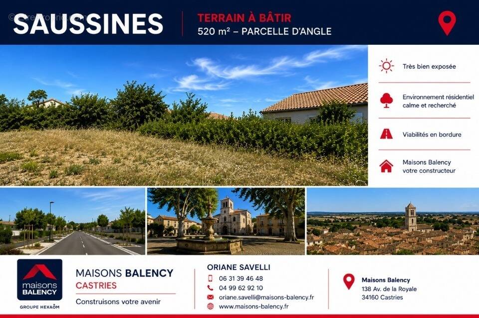 Terrain à SAUSSINES