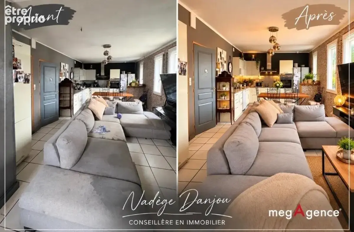 Caumont-sur -aure pavillon 132m2 6 chambres -sous-sol complet dpe b - photo 3