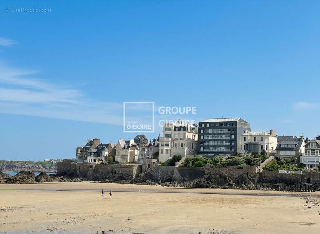 A vendre exclusivite agence giboire saint malo sillon rochebonne vue mer appartement terrasse - photo 10