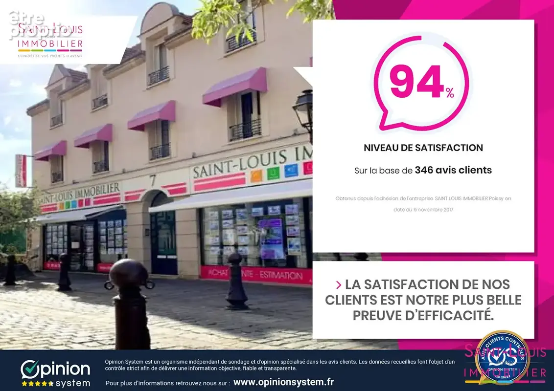 Poissy À 5 min de la gare RER,: superbe 2P de 49 m² en dernier étage avec terrasse et parking - photo 8