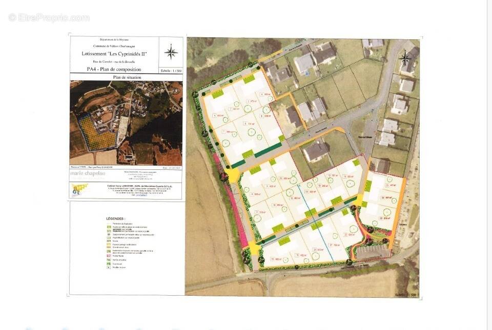 Terrain à VILLIERS-CHARLEMAGNE