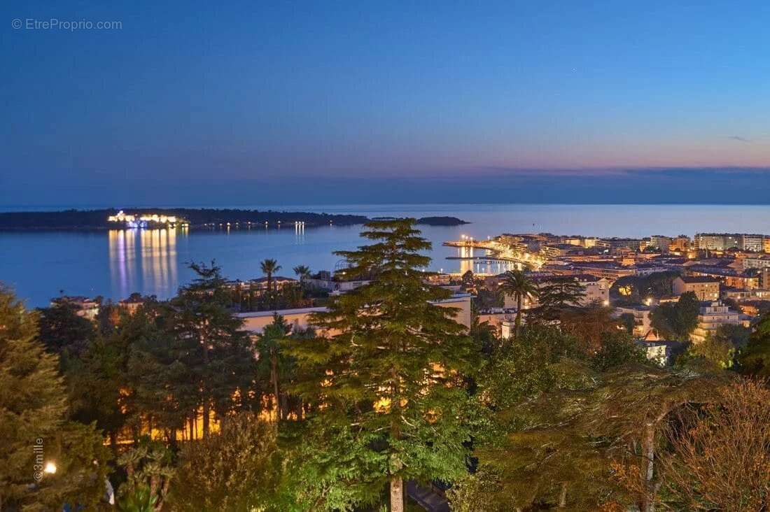 Superbe 4 P Vue panoramique mer Résidence de prestige Cannes Californie - photo 21