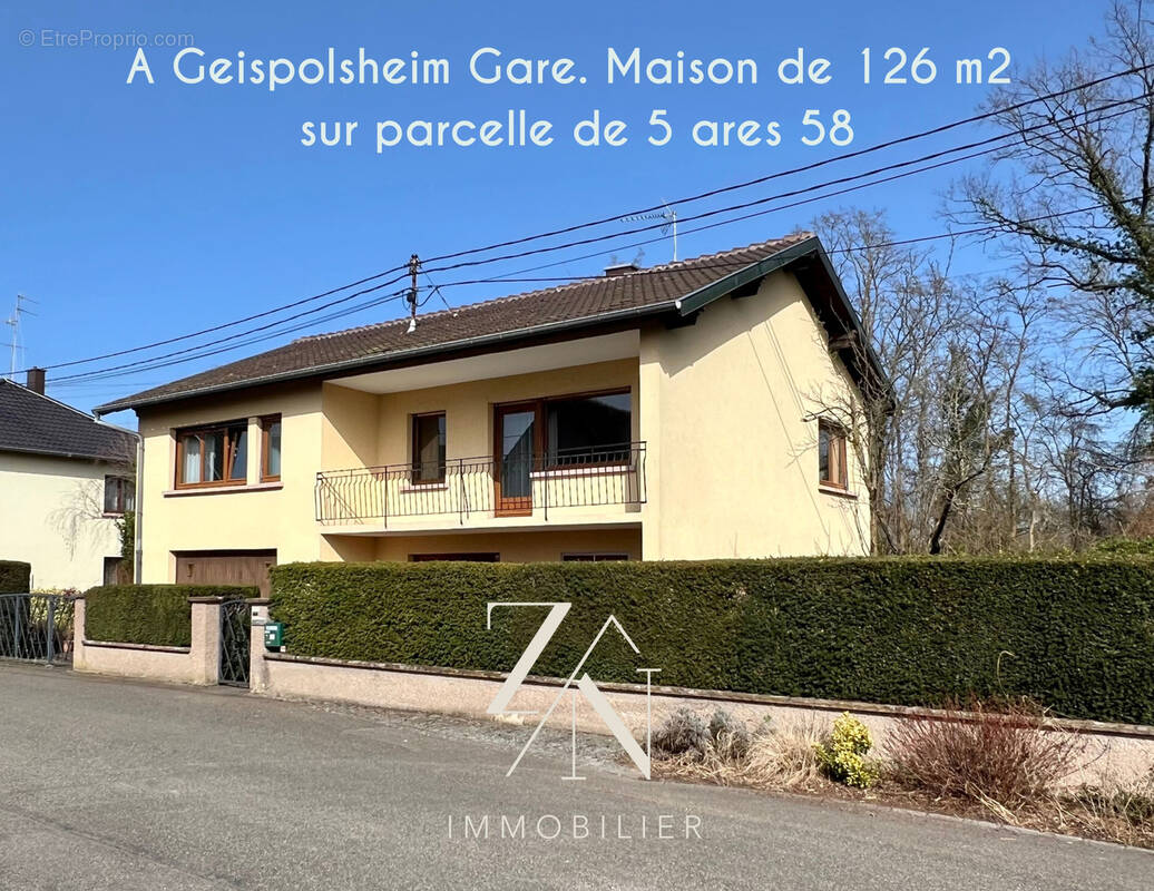 Maison à GEISPOLSHEIM