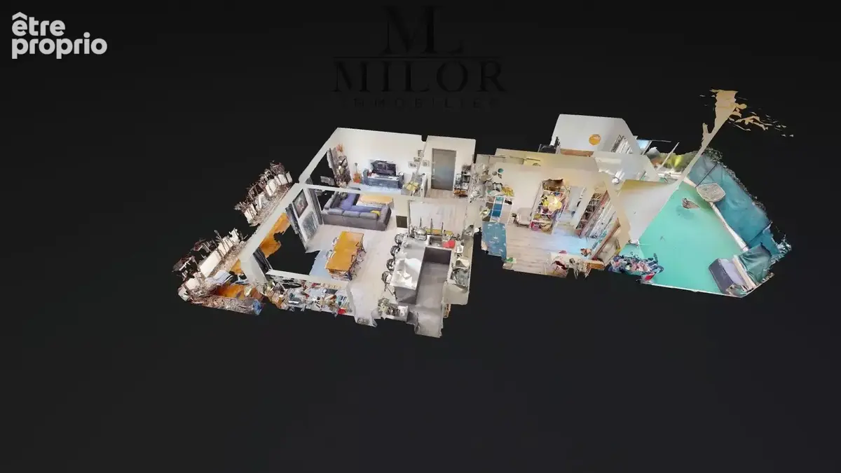 3 pieces - 2 terrasses - parking - parfait etat - photo 25